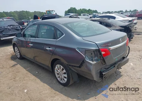 2019 Nissan Sentra S из США, поврежденный, VIN 3N1AB7AP8KY268793